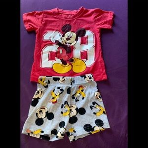Mickey Mouse outfit